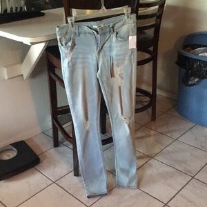 Light blue skinny jeans by Refuge